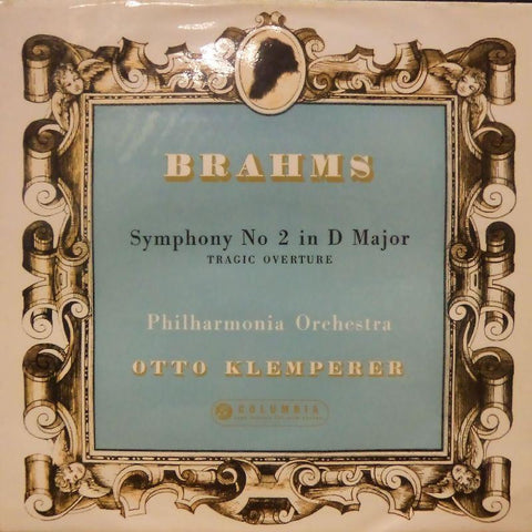 Brahms-Symphony No.2-Columbia-Vinyl LP