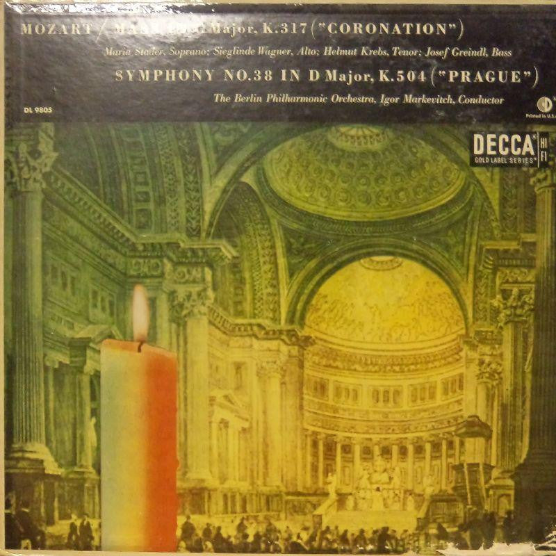 Mozart-Mass Coronation-Decca-Vinyl LP