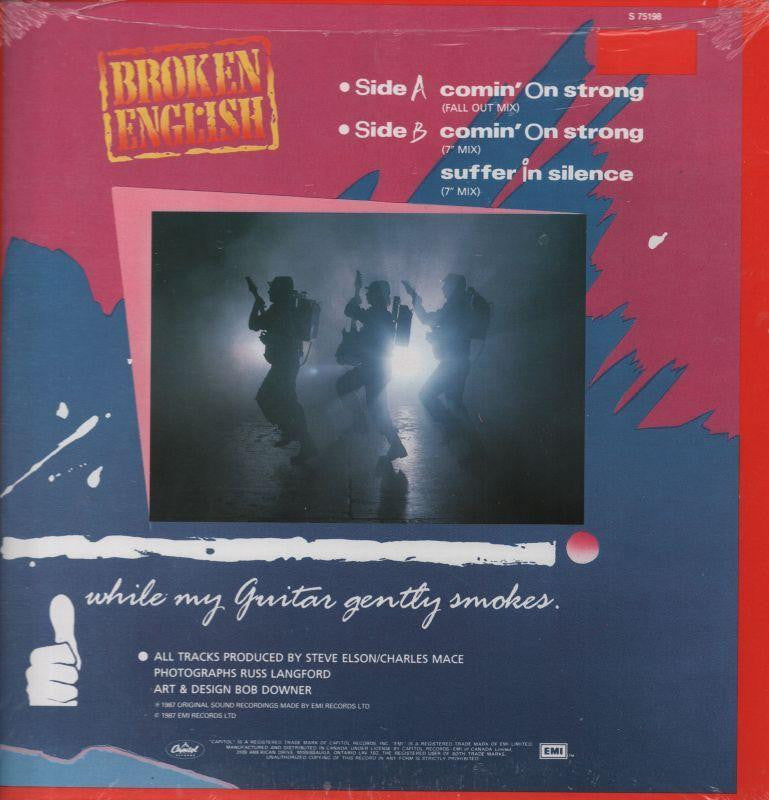 Comin' On Strong-Capitol-12" Vinyl-M/M