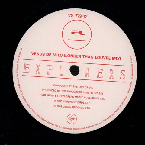 Venus De Milo More Louvre Than Longer Mix-Virgin-12" Vinyl P/S-Ex/Ex