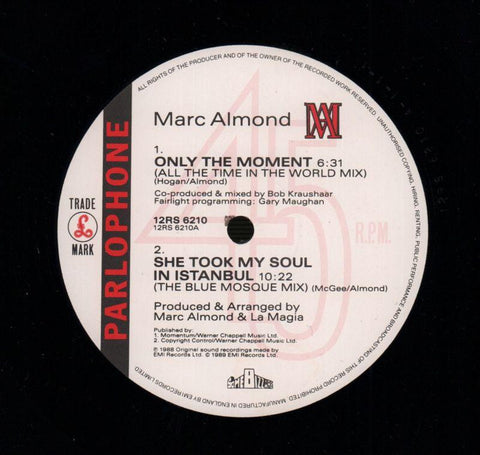 Only The Moment-Parlophone-12" Vinyl-VG/Ex
