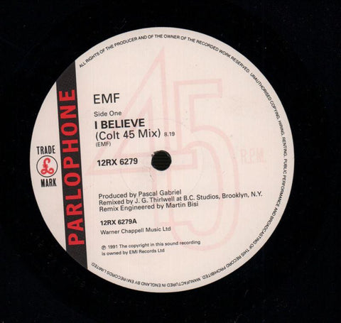 I Believe Remix-Parlophone-12" Vinyl-VG/Ex+