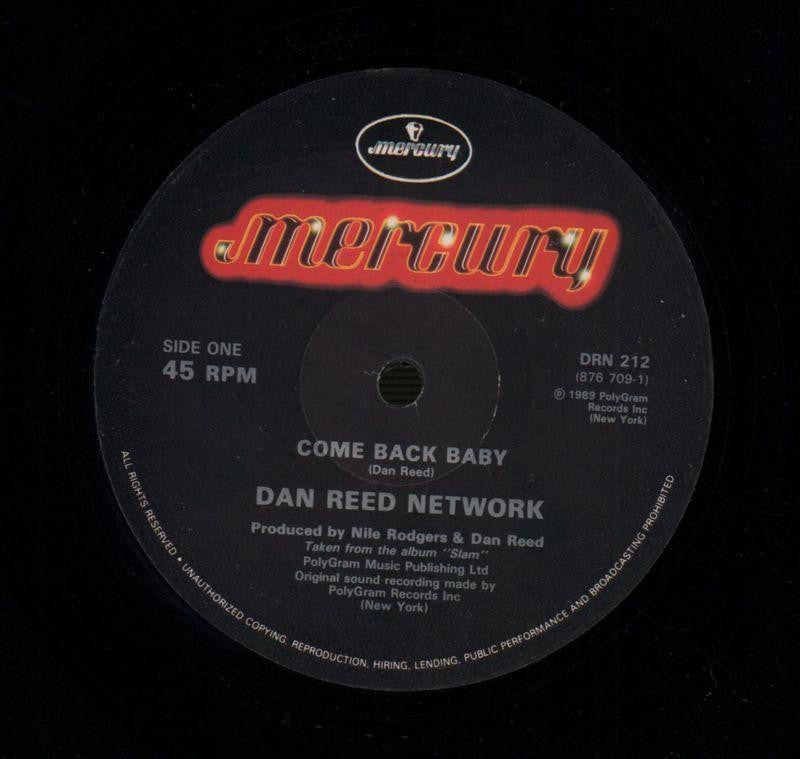 Come Back Baby-Mercury-12" Vinyl P/S-VG/Ex-