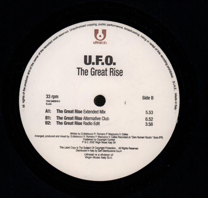 The Great Rise-Ultralab-12" Vinyl P/S-Ex/Ex+
