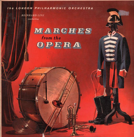 The London Philharmonic Orchestra-Marches From The Opera-Pye-Vinyl LP