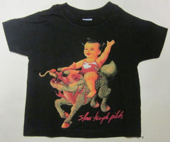 Stone Temple Pilots-Black Coloured-Children-Size 2-T Shirt
