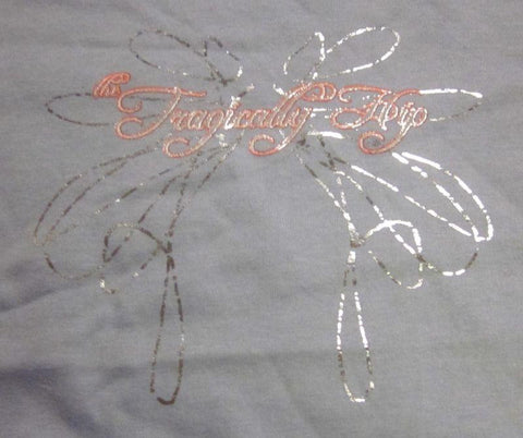 Grey Ribbon Ladies XL-T Shirt-New