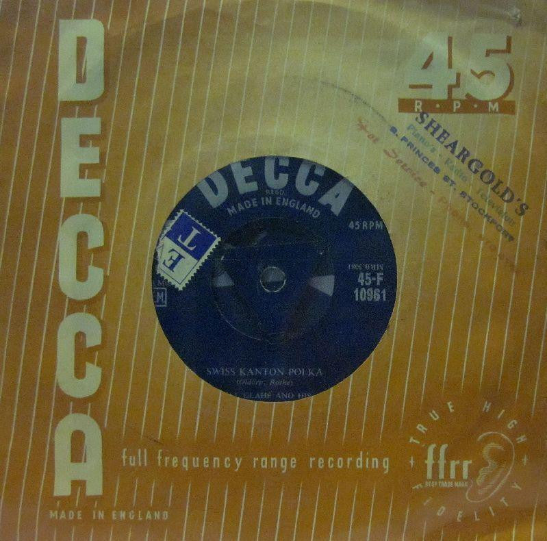 Will Glahe & His Musik-Swiss Kanton Polka-Decca-7" Vinyl