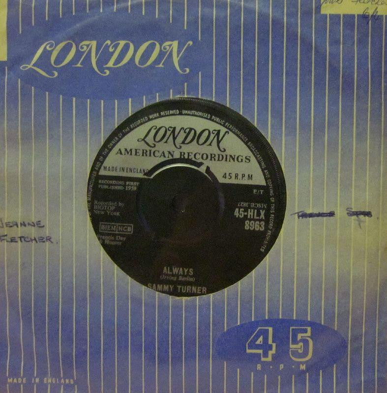 Sammy Turner-Always-London-7" Vinyl