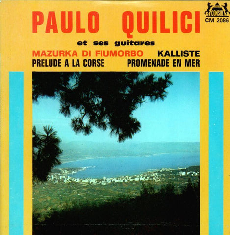 Paulo Quilici-Et Ses Guitares-Consul-7" Vinyl P/S