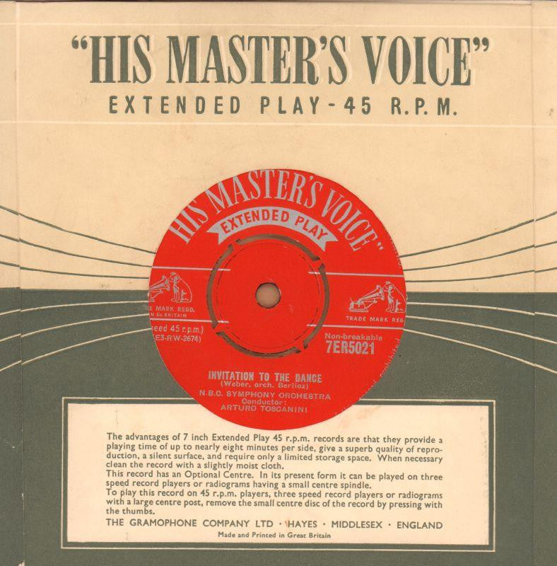 Overture La Forza / Invitation To The Dance EP-HMV-7" Vinyl-VG/Ex