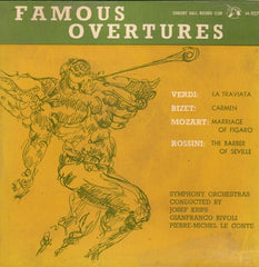 Various Composers-Famous Overtures-Concert Hall-7" Vinyl P/S