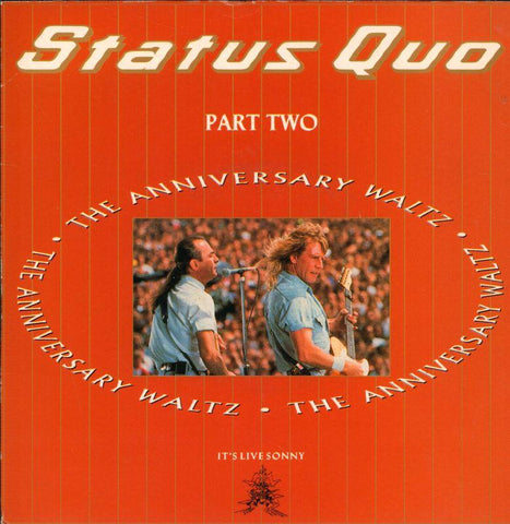 Status Quo-The Anniversary Waltz Live Part To-Vertigo-7" Vinyl P/S