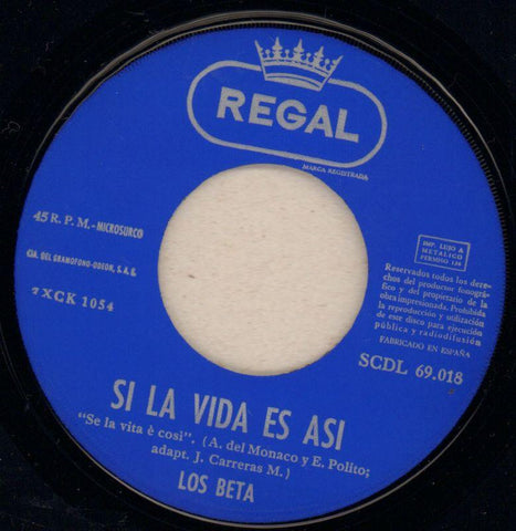 Guantanamera-Regal-7" Vinyl P/S-VG+/Ex