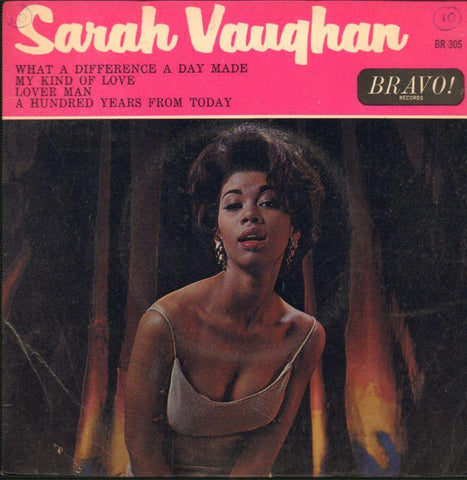 Sarah Vaughan-What A Difference A Day Made EP-Bravo-7" Vinyl P/S
