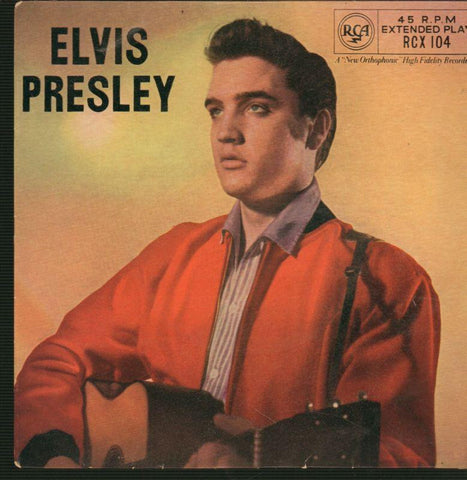 Elvis Presley-Elvis Presley EP-RCA-7" Vinyl P/S