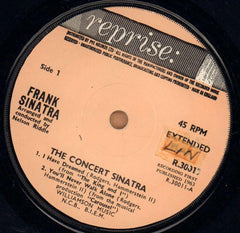 The Concert Sinatra-Reprise-7" Vinyl P/S-VG/VG