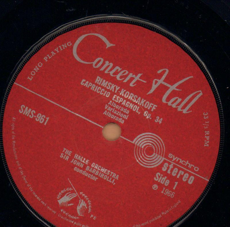 Koraskov-Capriccio Espagnol-Concert Hall-7" Vinyl P/S-VG/NM