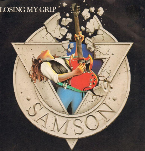 Samson-Losing My Grip-Polydor-7" Vinyl P/S