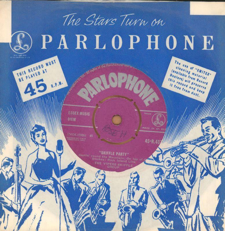 The Vipers Skiffle Group-Skiffle Party-Parlophone-7" Vinyl
