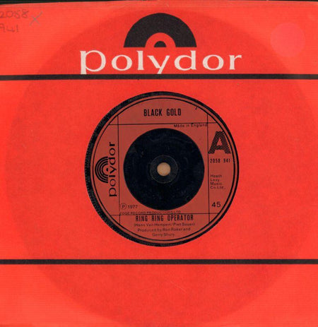 Black Gold-Ring Ring Operator / Get Up And Dance-Polydor-7" Vinyl