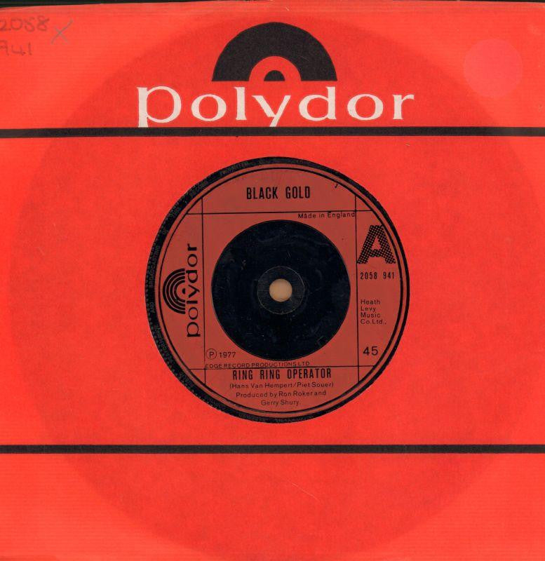 Black Gold-Ring Ring Operator / Get Up And Dance-Polydor-7" Vinyl