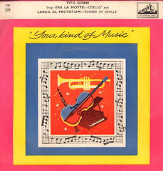 Tito Gobbi-Era La Notte-HMV-7" Vinyl P/S