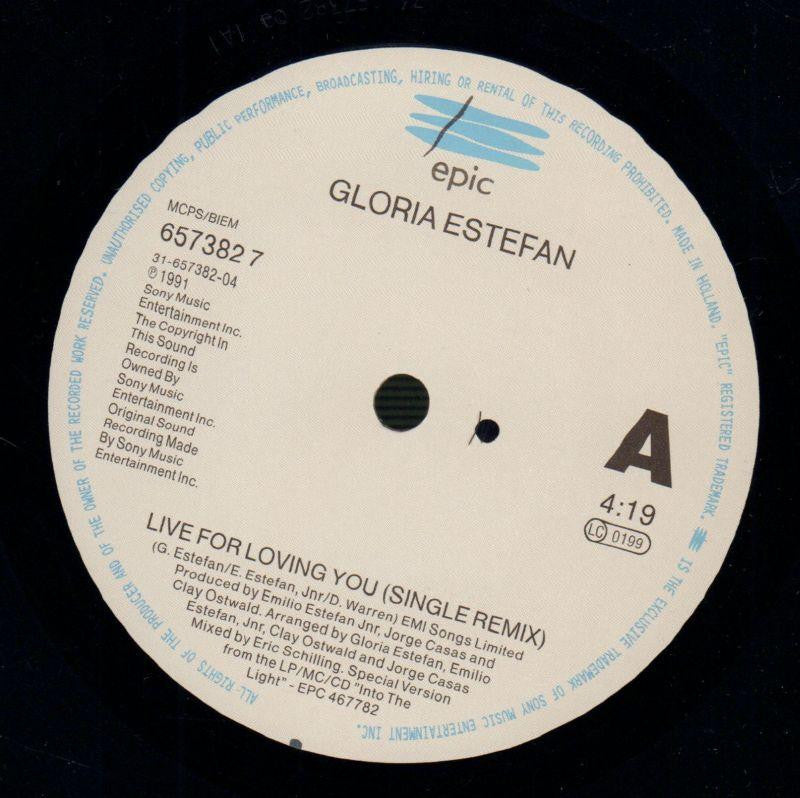 Live For Loving You-CBS-7" Vinyl P/S-Ex/NM