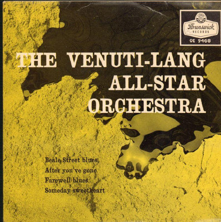 The Venuti-Lang All Stars Orchestra-Beale Street Blues / Farewell Blues-Brunswick-7" Vinyl P/S