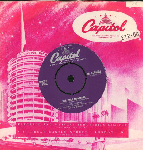 The Cheers-Que Pasa Muchacha / Heaven On Earth-Capitol-7" Vinyl