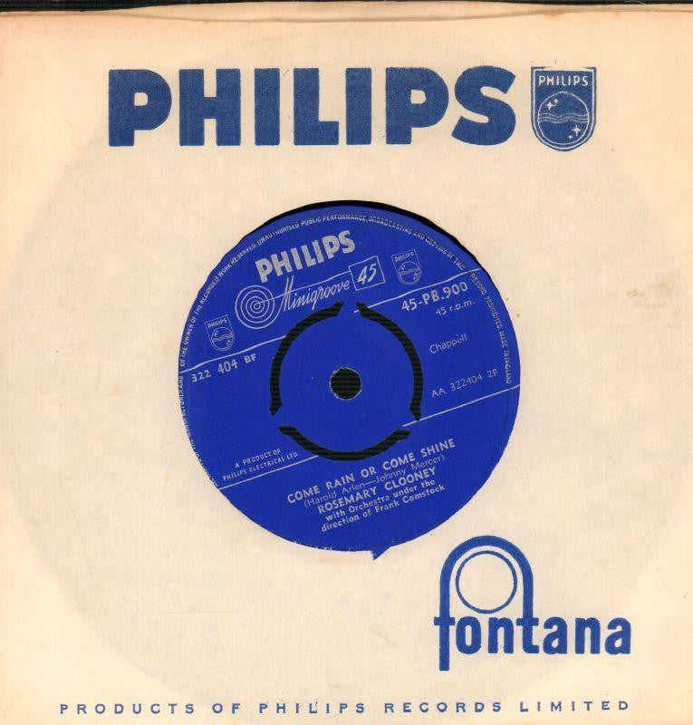 Tonight / Come Rain Or Shine-Philips-7" Vinyl-VG/VG+