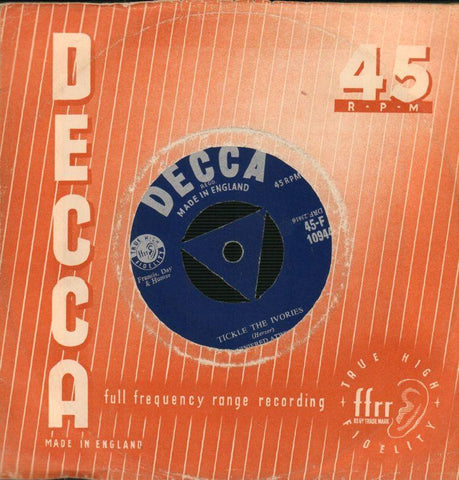 Swedish Polka / Tickle The Ivories-Decca-7" Vinyl-G/VG