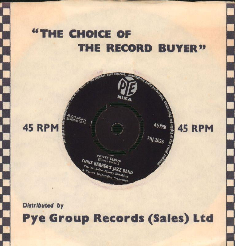 Chris Barber-Petite Fleur / Bugle Boy March-Pye-7" Vinyl