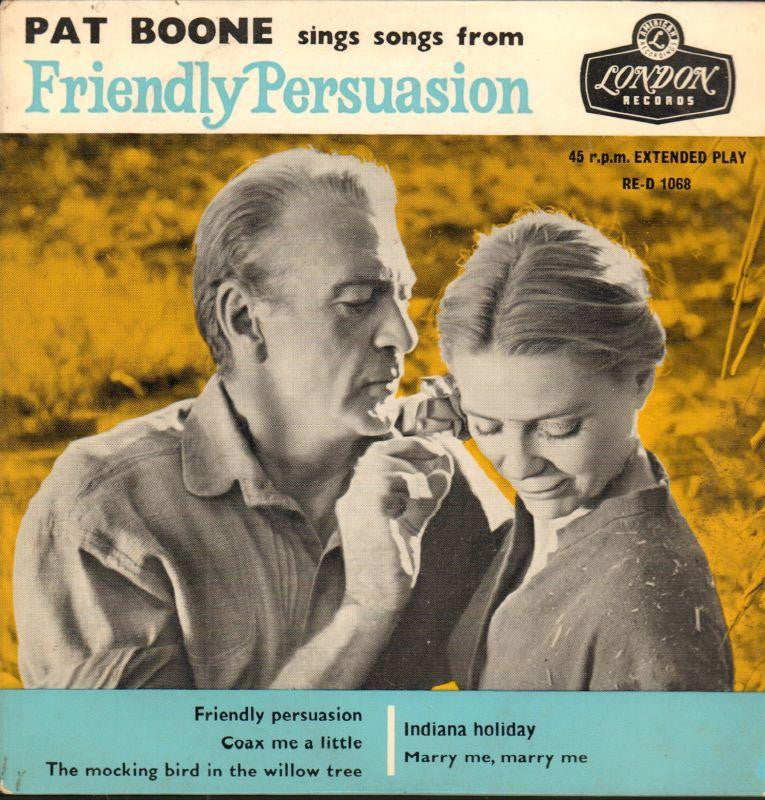 Pat Boone-Friendly Persuasion-London-7" Vinyl P/S