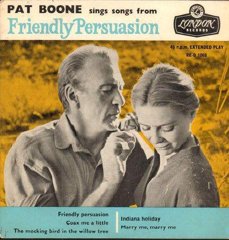 Pat Boone-Friendly Persuasion-London-7" Vinyl P/S