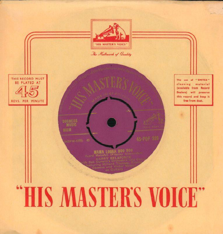 Don't Ever Love Me / Mama Looka Boo Boo-HMV-7" Vinyl-VG/VG