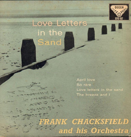 Frank Chacksfield-Love Letters In The Sand-Decca-7" Vinyl P/S