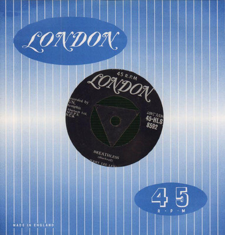 Jerry Lee Lewis-Breathless / Down The Line-London-7" Vinyl