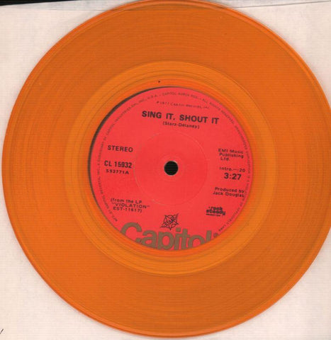 Starz-Sing It, Shout It-Capitol-7" Vinyl