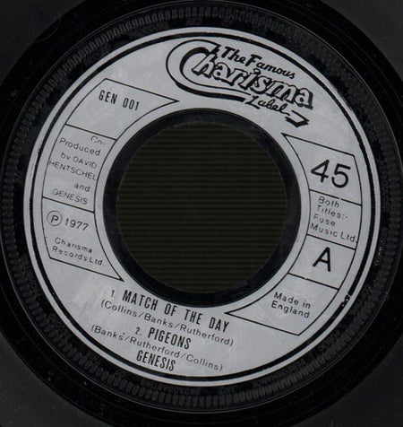 Genesis-Match Of The Day-Charisma-7" Vinyl