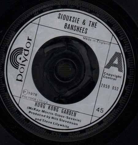 Siouxsie and The Banshees-Hong Kong Garden-Polydor-7" Vinyl