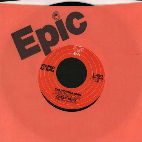Cheap Trick-California Man-Epic-7" Vinyl