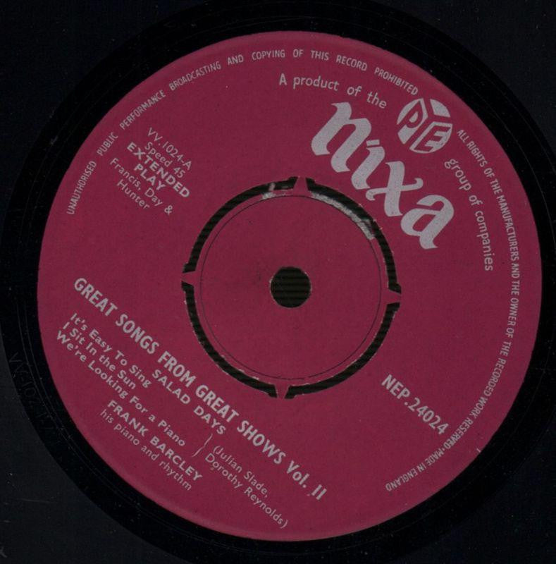 Great Songs Salad Days-Pye-7" Vinyl P/S-VG/VG