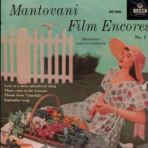 Mantovani-Film Encores No.1-Decca-7" Vinyl P/S