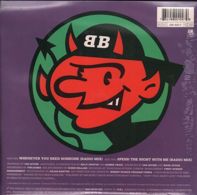 Whenever You Need Someone-A&M-7" Vinyl P/S-NM/M