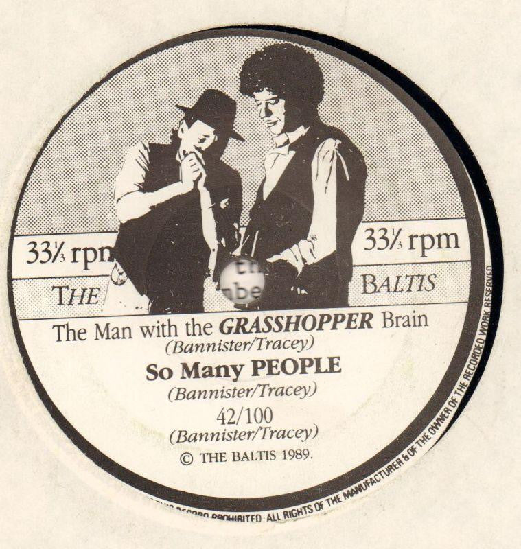 The Baltis-The Man With The Grasshopper Brain-7" Vinyl