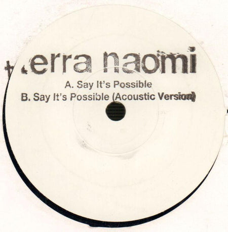 Terra Naomi-Say It's Possible-Island-7" Vinyl