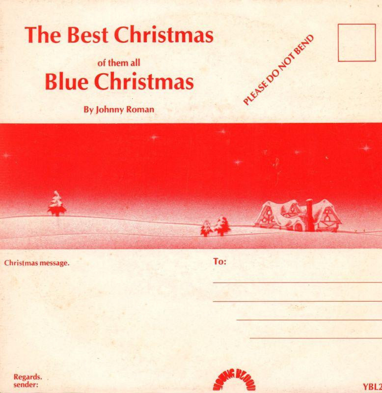 Johnny Roman-The Best Christmas-Young Blood-7" Vinyl P/S