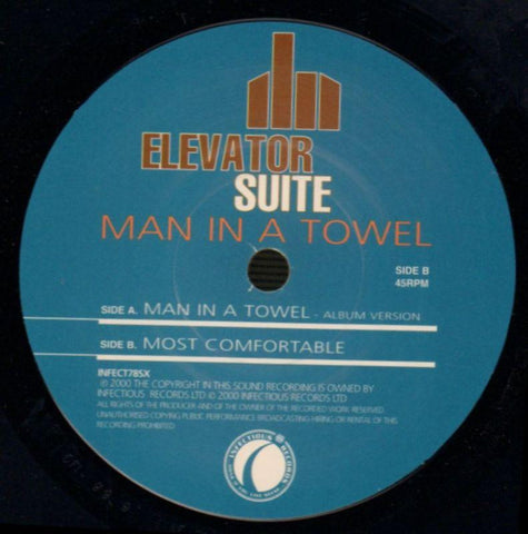 Man In A Towel-Infectious-7" Vinyl P/S-Ex+/Ex+