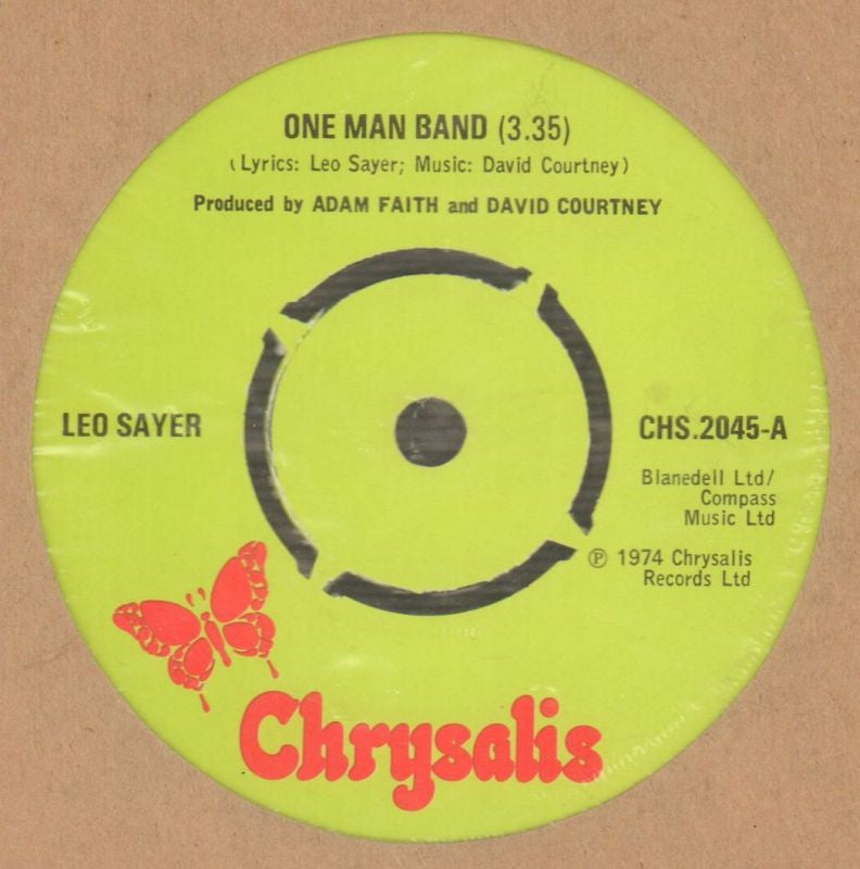 Leo Sayer-One Man Band/ Drop Back-Chrysalis-7" Vinyl